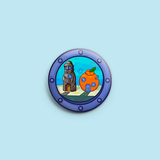 Jeju Bottom Button Badge