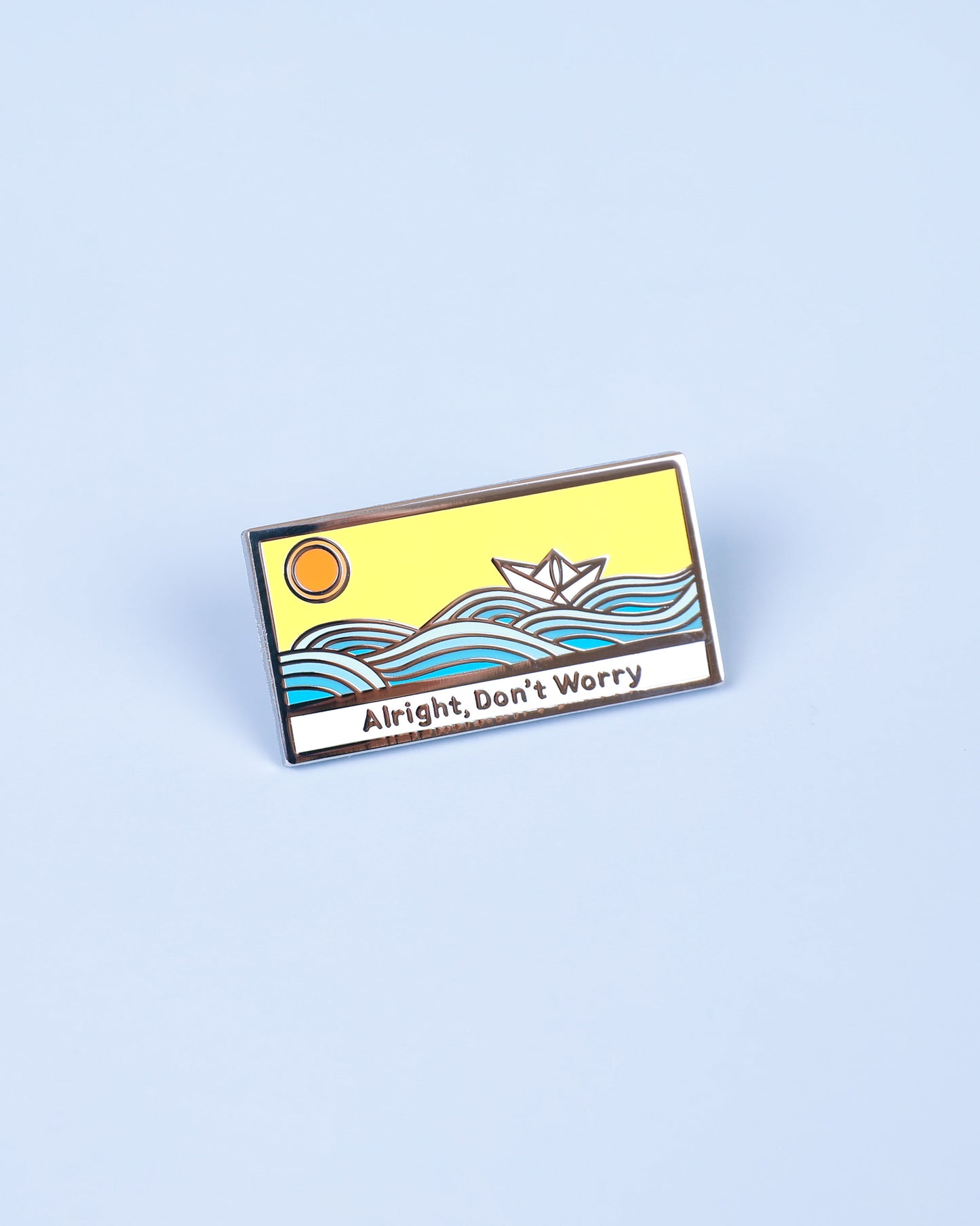 Alright, Don’t Worry (Float On) Enamel Pin
