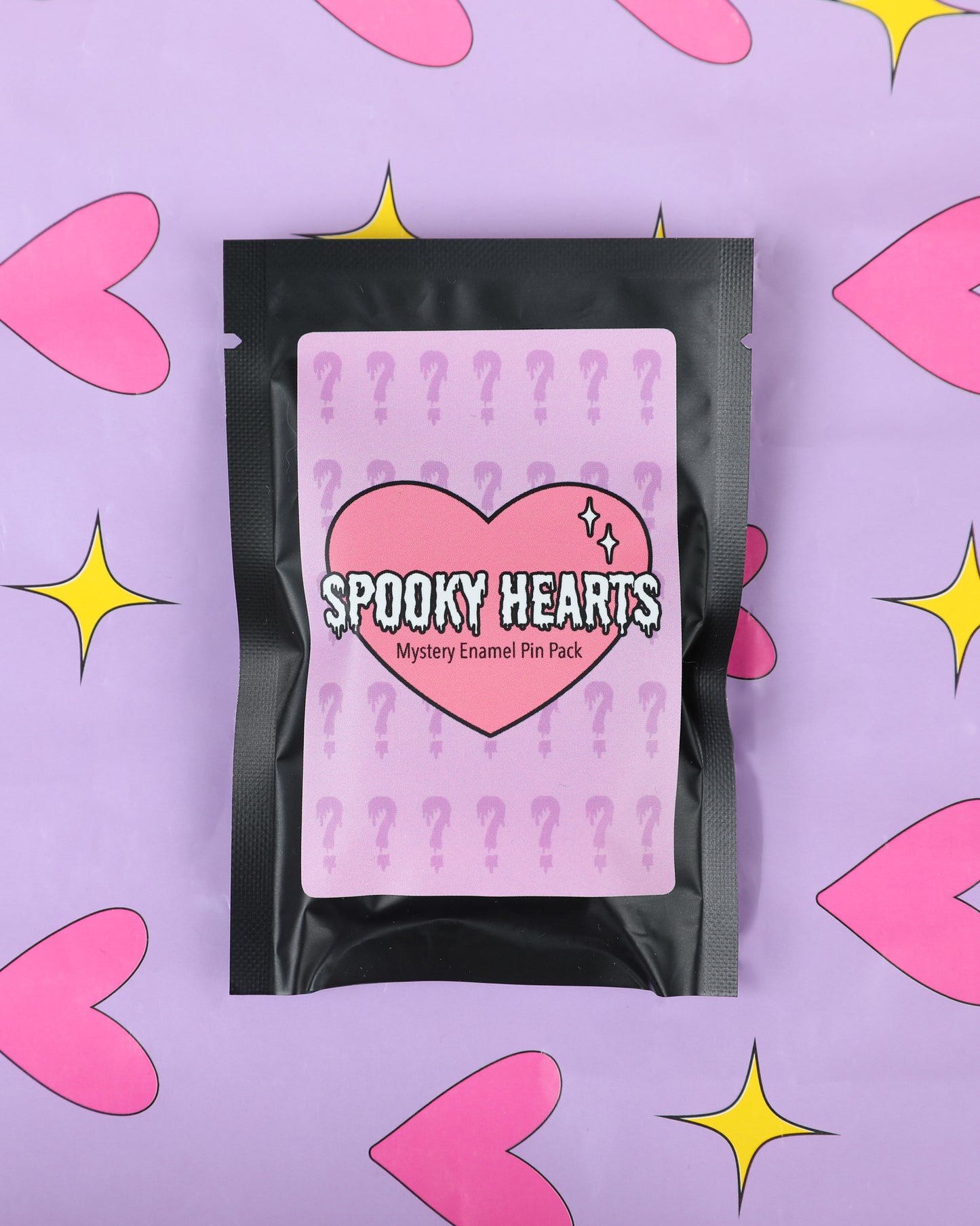 Spooky Hearts Mystery Pin Pack