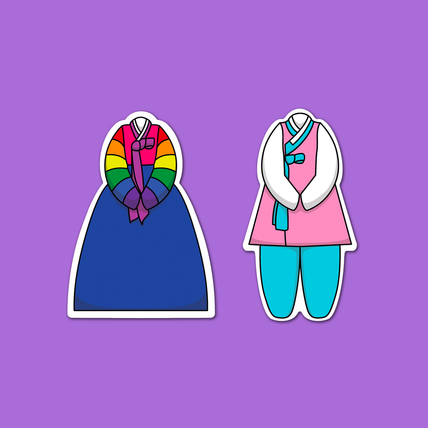 Prideful Hanbok Sticker